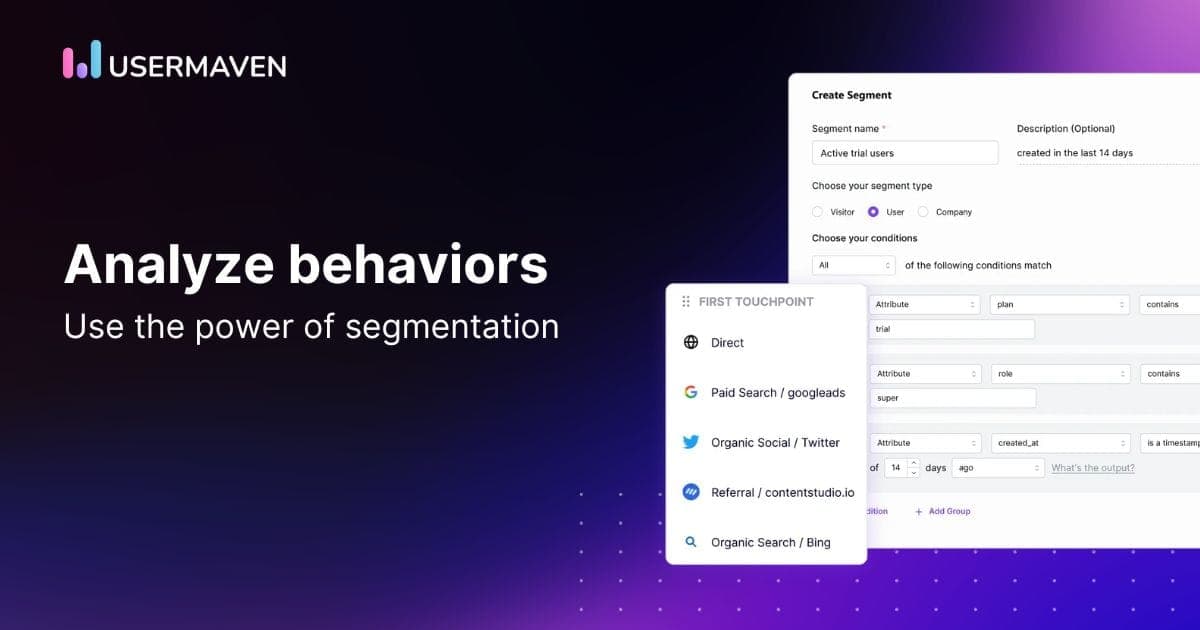 Behavioral segmentation: A powerful tool for SaaS success