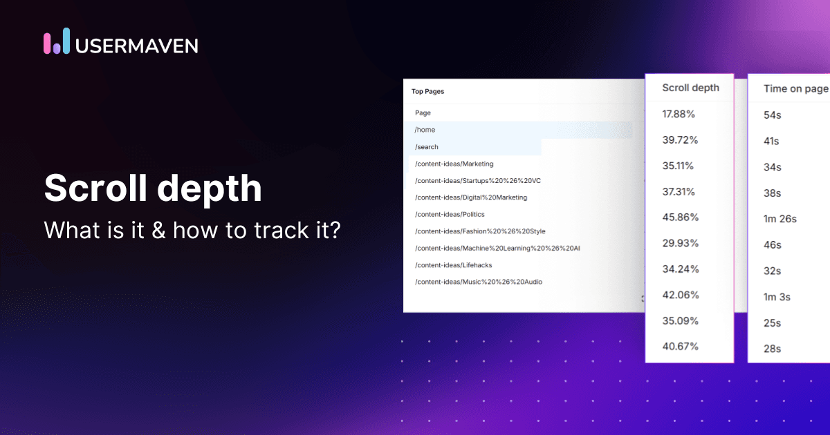 The value of scroll depth and how to track it