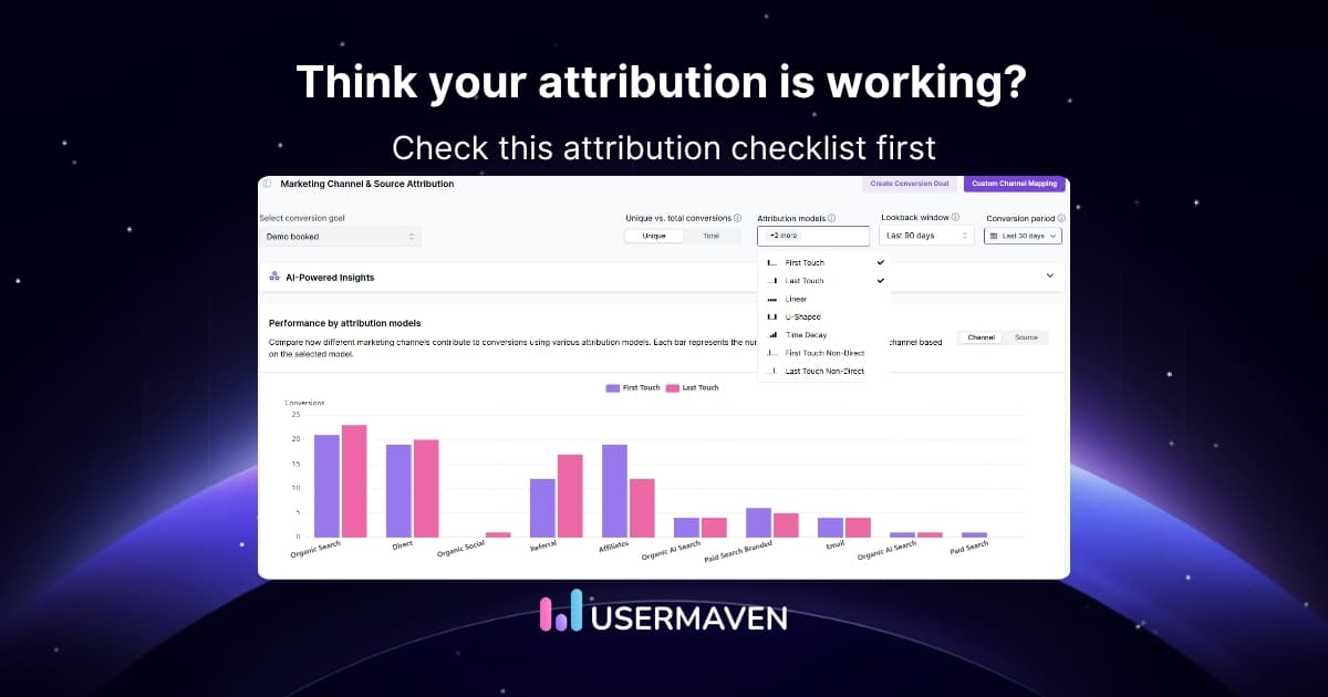 The attribution checklist you shouldn’t skip