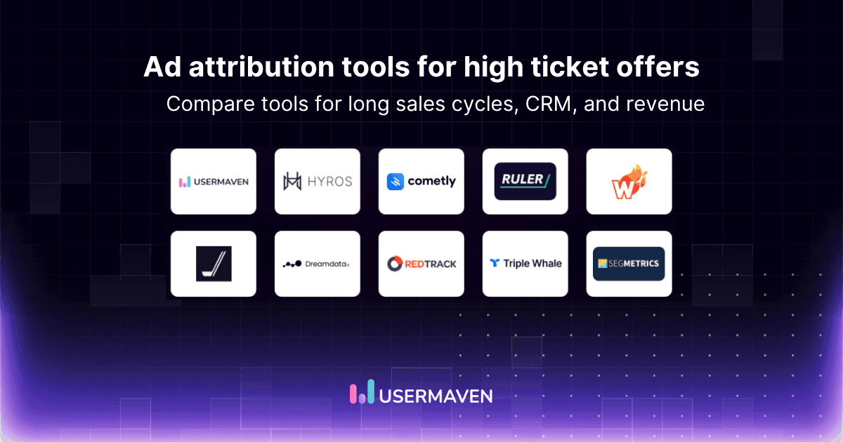 10 best ad attribution tools for high-ticket offers