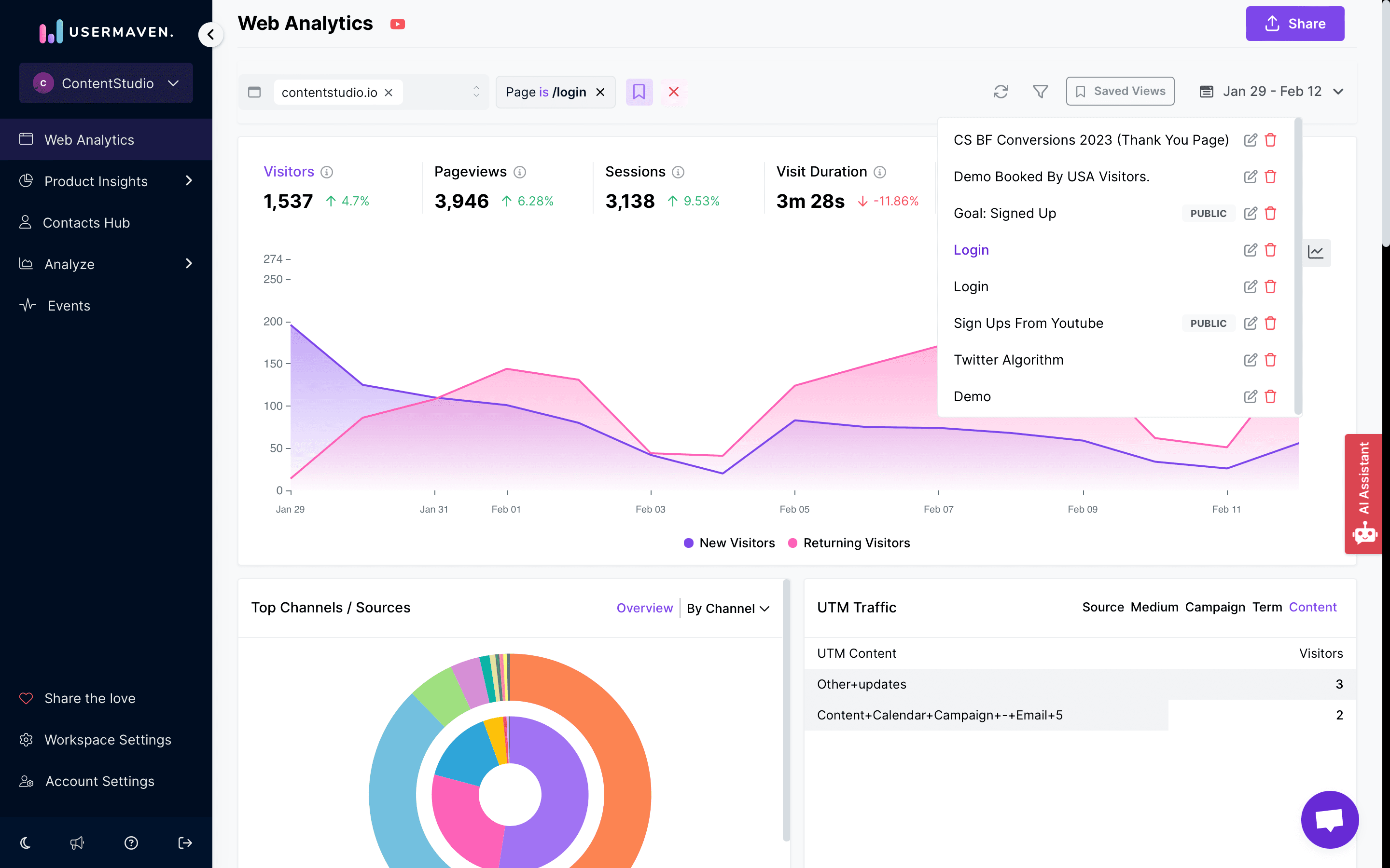 analyzing user journey flow